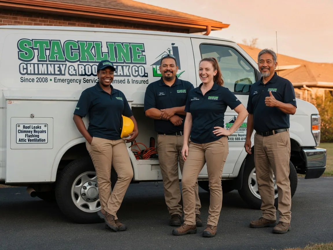 Chimney flashing repair company in Cincinnati, IA